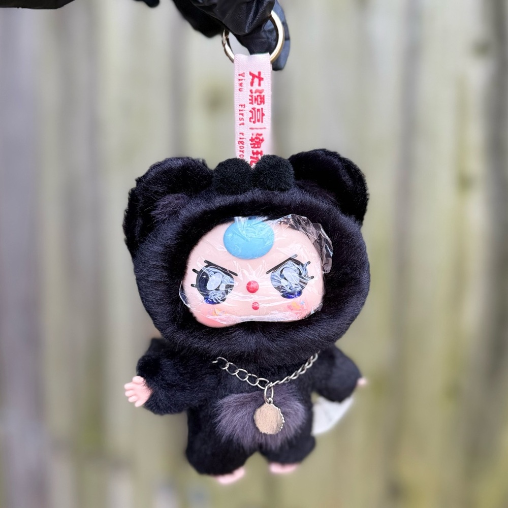 Baby Three Dogs & Cats ( all black color ) special eyes